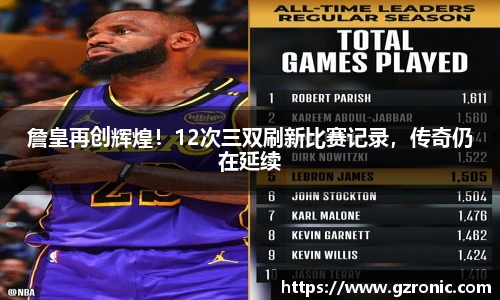 詹皇再创辉煌！12次三双刷新比赛记录，传奇仍在延续